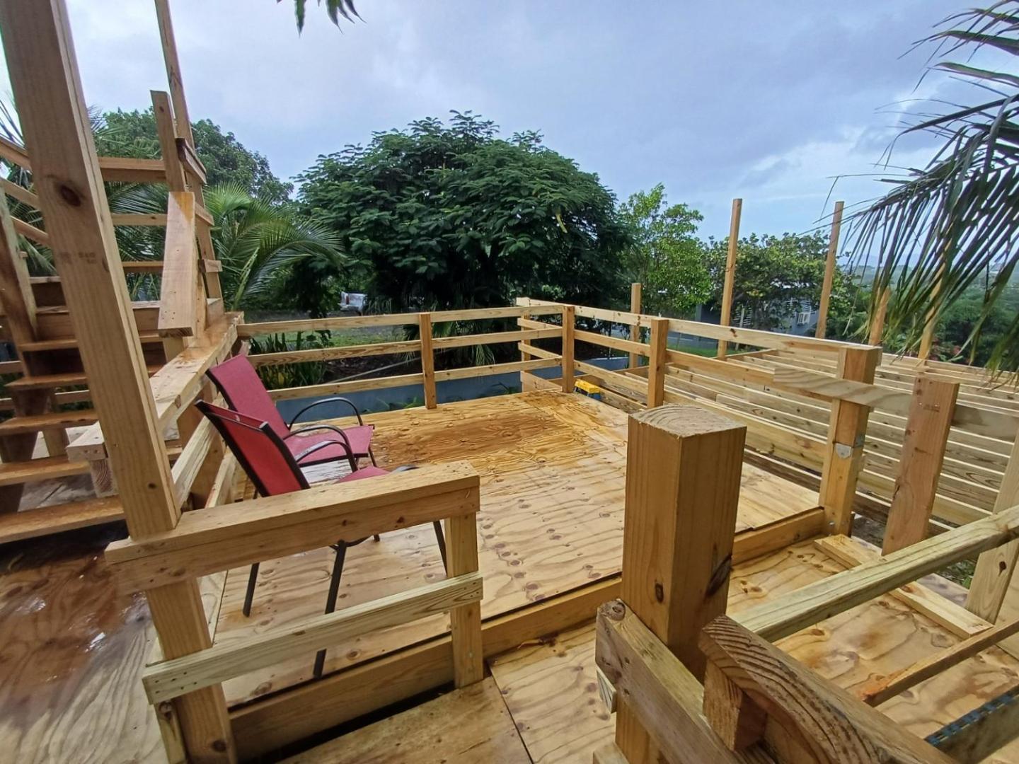 Rooster Run Glamping Camping Has Rooftop And Off The Ground Glamping Experience For 1 To 16 In A Single Tent And Views Of The Rain Forrest And To Culebra Across The Atlantic Ocean W Tents, Linens, Deluxe Air Beds, Warm Shower And More At A Great Pric Вьекес Экстерьер фото